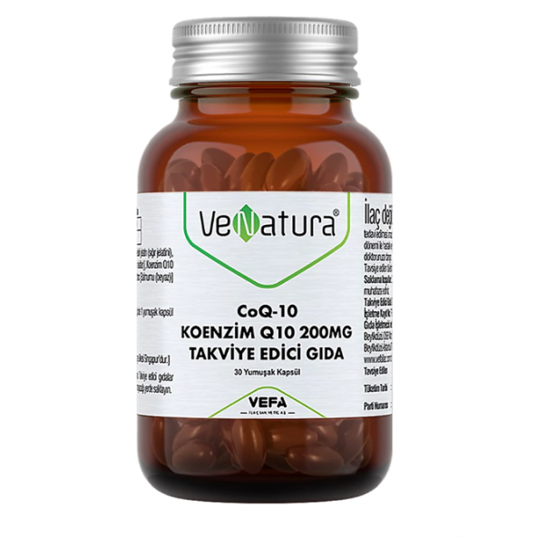 Venatura Koenzim Q10 200 mg 30 Kapsül