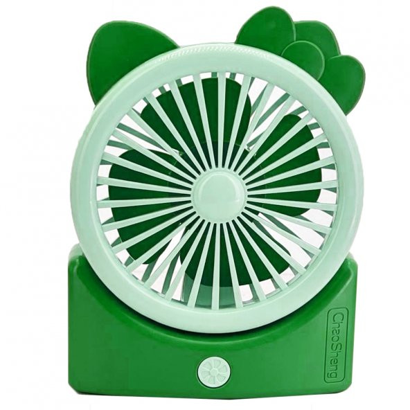 Coverzone Taşınabilir 3 Kademeli Micro USB Şarjlı CV-1311 16cm Mini Vantilatör Mini Fan