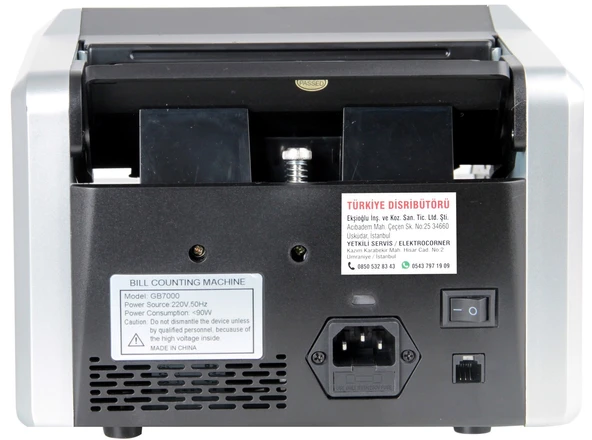 Sigma SC8520S Karışık Para Sayma Makinesi - TL - Euro - Usd - Türkçe Sesli Uyarı + Müşteri Ekranı - 4