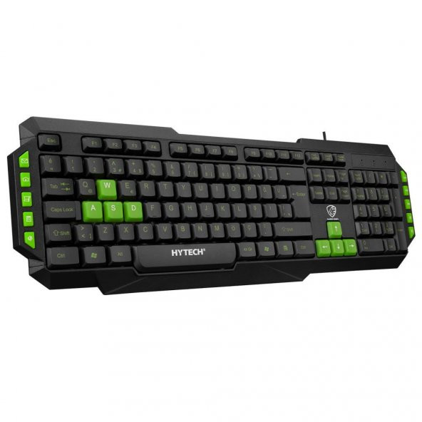 HYTECH HYK-46 GAMY GREEN USB MAVI Q GAMING KLAVYE - 2