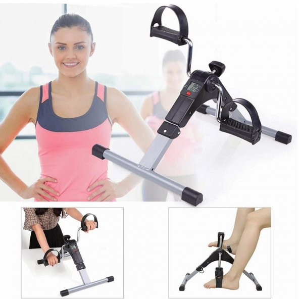 El Ayak Mini Kondisyon Bisikleti- Mini Taşınabilir Spor Aleti- Kondisyon Egzersiz Aleti - 9
