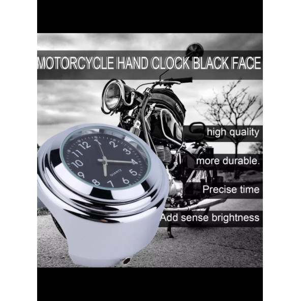 MOTOR & BİSİKLET SPORT FOSFORLU SAAT - KROM - 3
