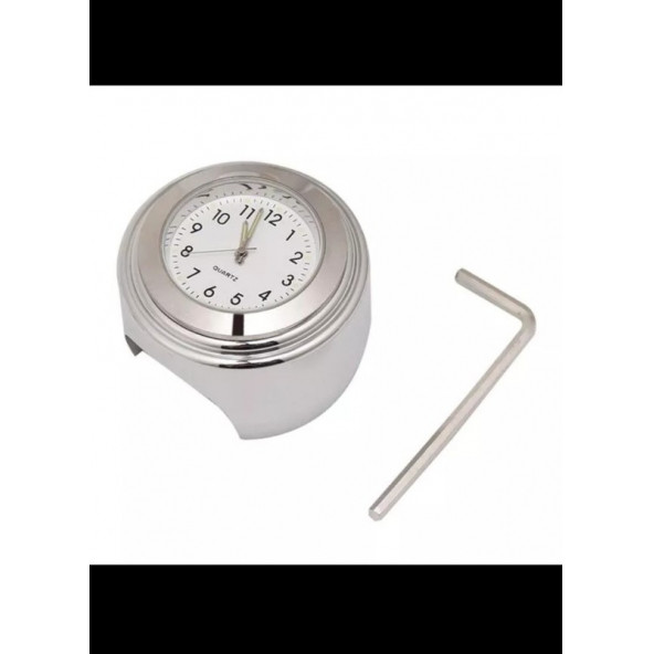 MOTOR & BİSİKLET SPORT FOSFORLU SAAT - KROM - 4