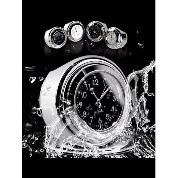MOTOR & BİSİKLET SPORT FOSFORLU SAAT - SİYAH - 2
