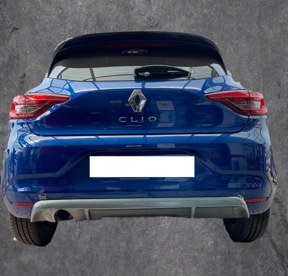 Renault Clio 5 Arka Difüzör Ek Boyalı