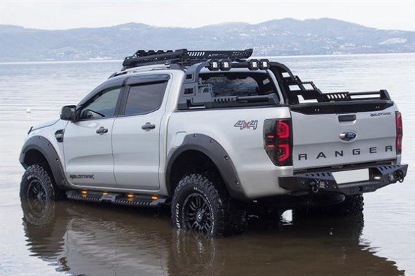 Mitsubishi L200 2007-2021 Işıklı Roll Bar Uyumlu Aqm-X10