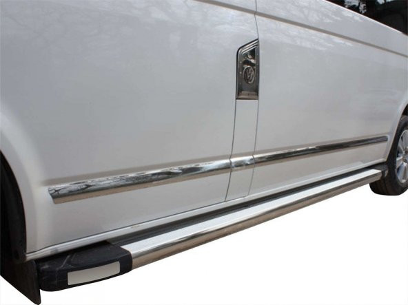Volkswagen Transporter T5.5 Yan Kapı Çıtası 5 Prç Krom (K.Ş) 2010-2015 - 1