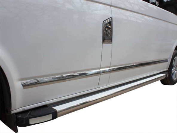 Volkswagen Transporter T5.5 Yan Kapı Çıtası 5 Prç Krom (K.Ş) 2010-2015 - 3