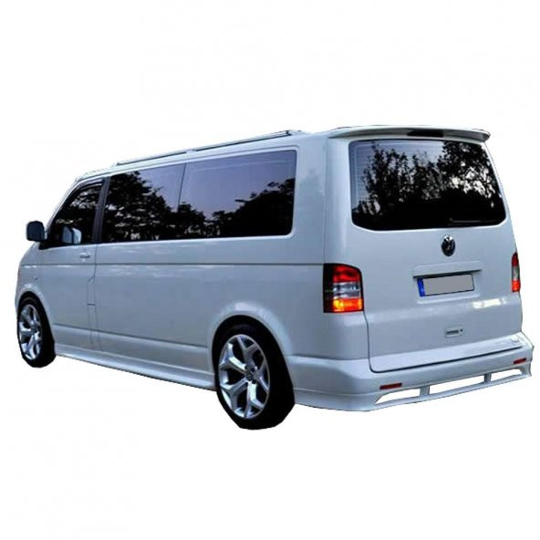 Volkswagen Transporter -(2003 - 2021) Uzun Şase Yan Marşpiyel Seti (Plastik) - 1