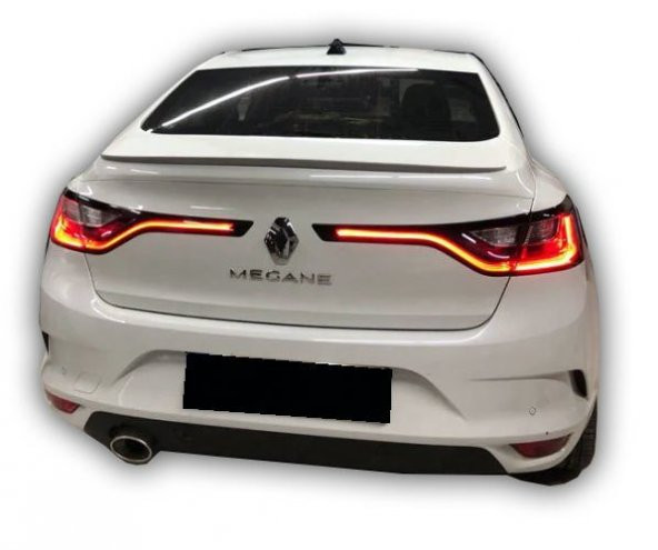 Renault Megane 4 (2017 Ve Sonrası) Spoiler (Plastik)