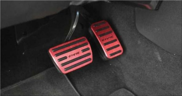 Honda Cıvıc Fc5 Pedal Setı (Gecme Model) 2 Parça - Kırmızı