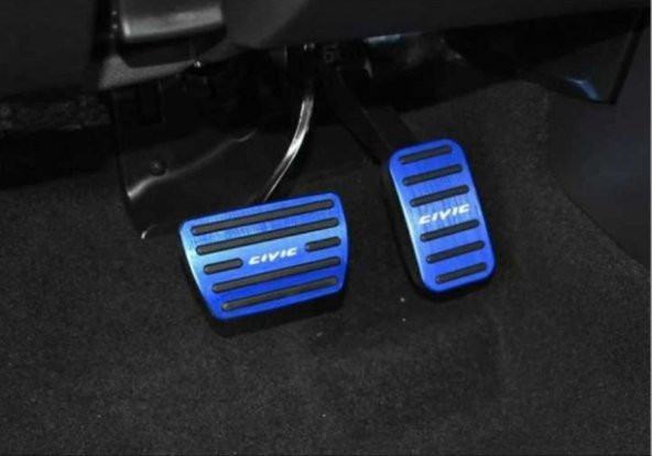Honda Cıvıc Fc5 Pedal Setı (Gecme Model) 2 Parça - Mavı