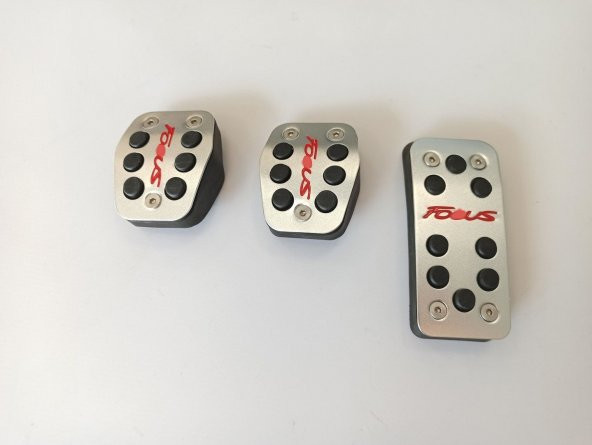 Ford Focus 2010-2019 Pedal Setı Kırmızı Yazılı Mt