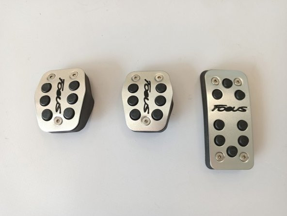 Ford Focus 2010-2019 Pedal Setı Siyah Yazılı Mt