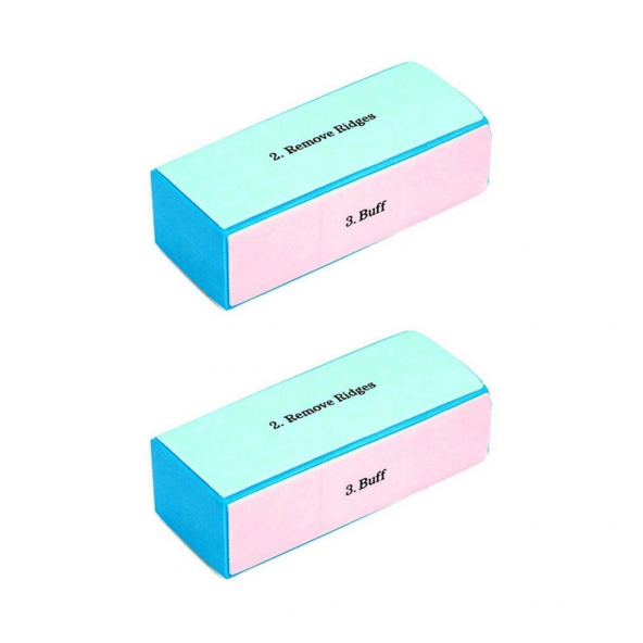 Lionesse 4 Aşamalı Tırnak Parlatıcı Törpü 2 Adet - Resim 2