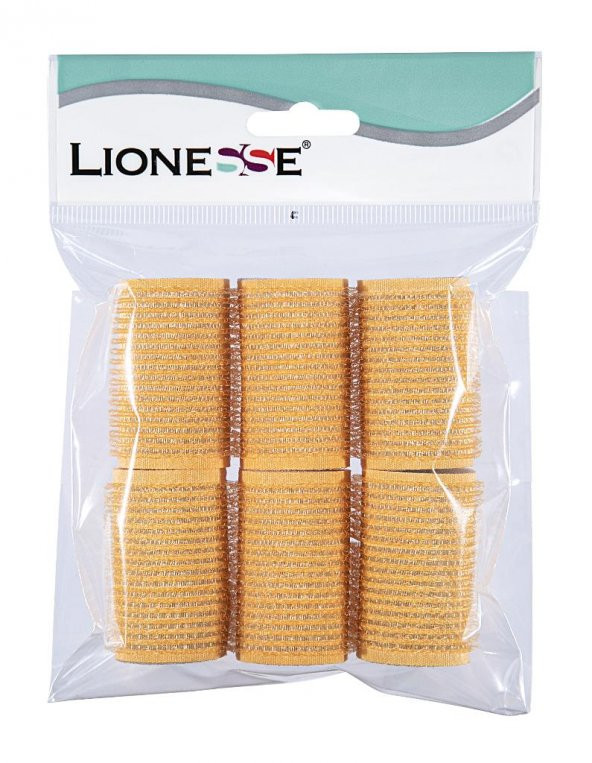 Lionesse Bigudi 1112 Süngerli Turuncu 6lı Paket 3 Adet - 2