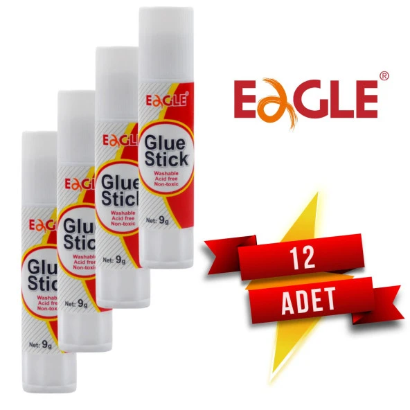 Eagle Glue Stick Yapıştırıcı 9 gr (TY310-9D) 12 Adet