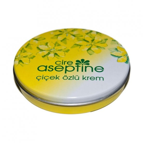 Cire Aseptine Çiçek Özlü Krem  30ml Teneke Kutu  Nemlendirici