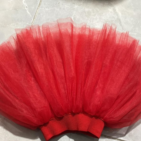Kırmızı Tütü Etek bba new trend