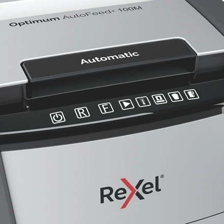 Rexel Optimum Autofeed+ 100M Mikro Kesim Otomatik Evrak Imha Makinesi - 5