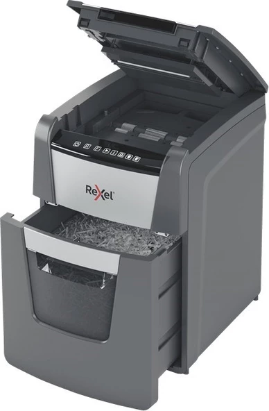 Rexel Optimum Autofeed+ 100M Mikro Kesim Otomatik Evrak Imha Makinesi - 4