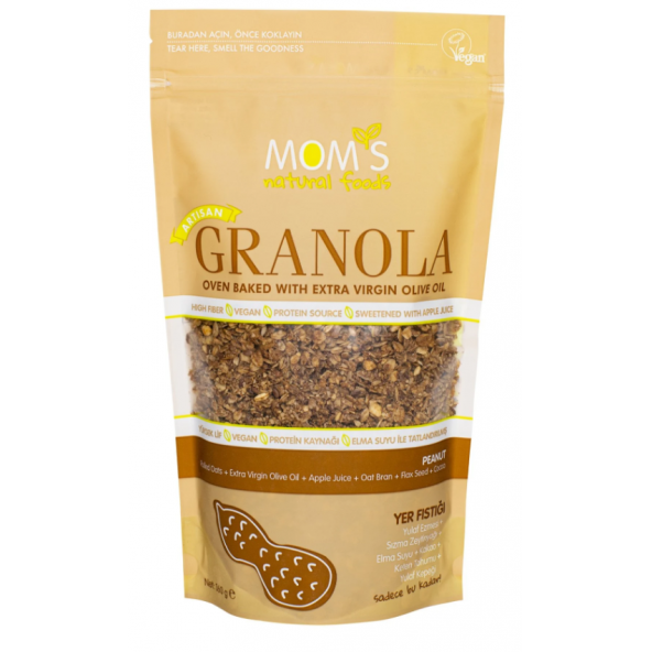 Mom's Granola Yer Fıstıklı 360 Gr