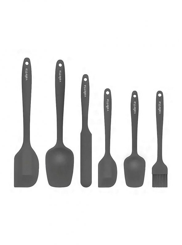 Valletta VLT1020 Drongo 6 lı Spatula Set Gri - 1
