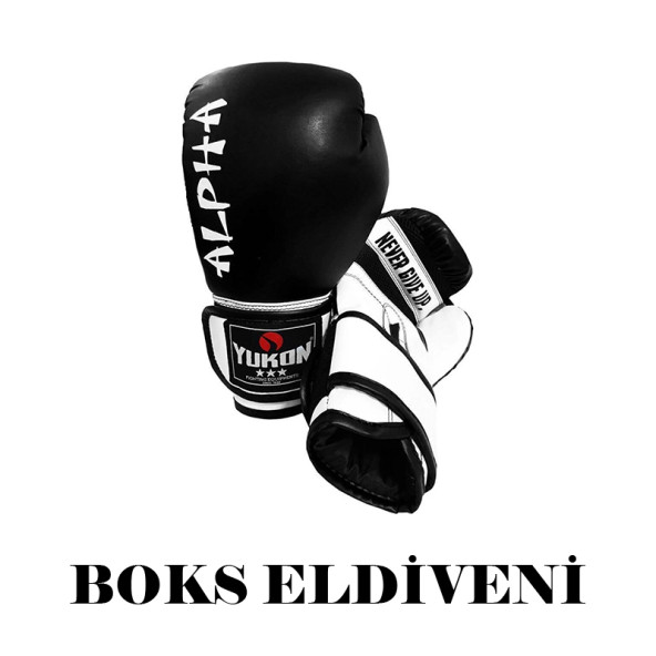 Desfabe Boxing Star 120x32 Cm Zincirli Boks Kum Torbası Siyah+Eldiven - 2