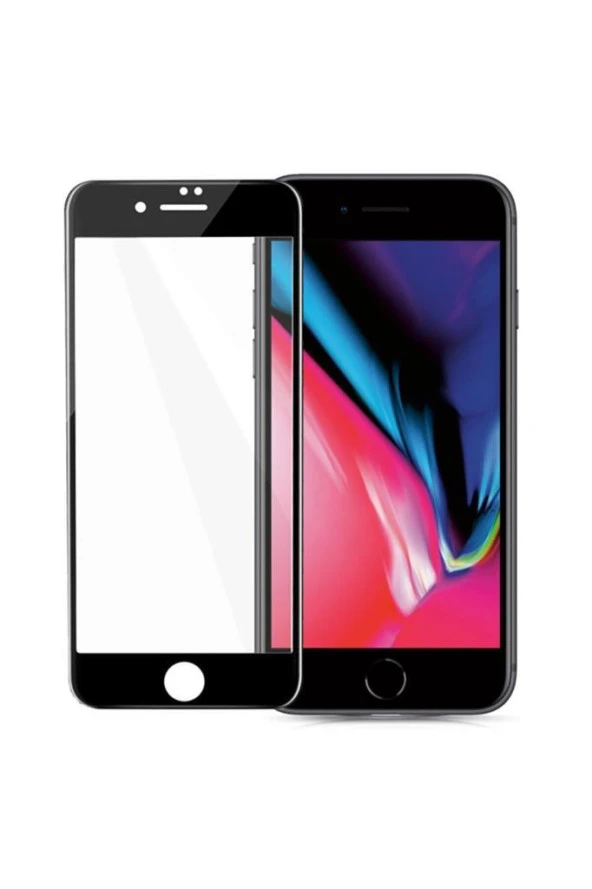 Buff Blogy Iphone 8 Plus / 7 Plus Flexi 5d Ekran Koruyucu Siyah