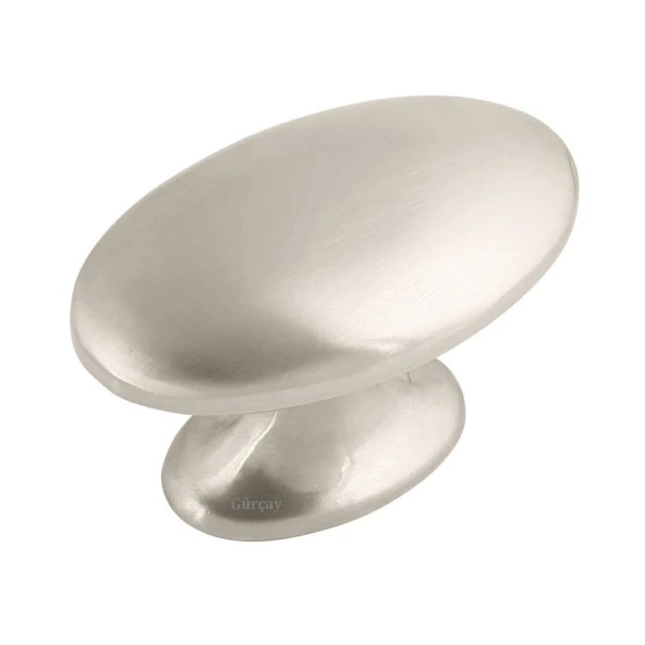 Luxury Arya Düğme Kulp İnoks (2 Adet)