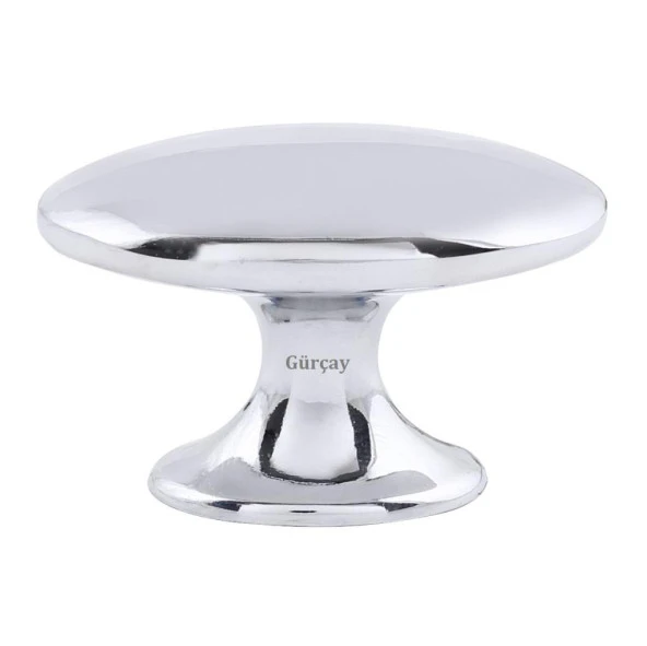Luxury Arya Düğme Kulp Krom - Resim 2