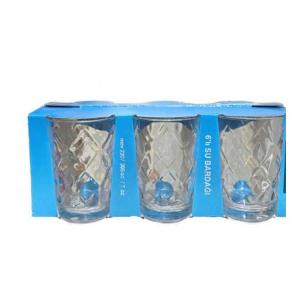 CAM 6 LI SU,MEŞRUBAT BARDAĞI VE TEZGAH ÜSTÜ BARDAK KURUTMALIK SET - 5