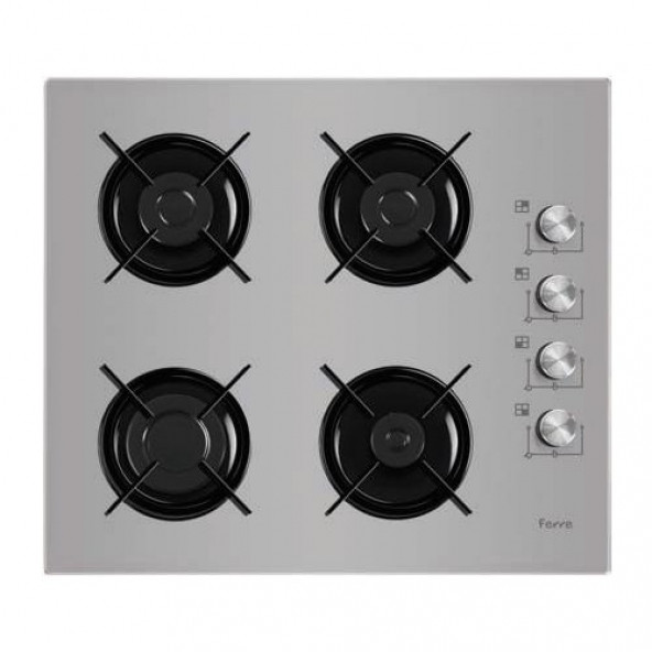 Ferre Fara Gri 3'lü Cam Set D031 Davl 2140 Ocak 8008 Fırın - 2