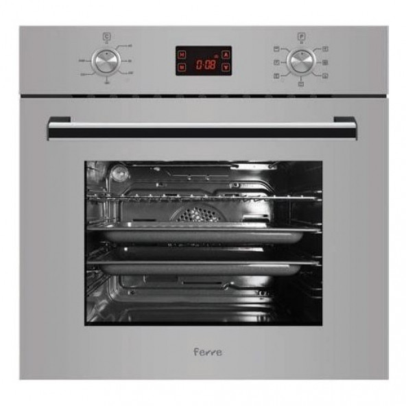 Ferre Fara Gri 3'lü Cam Set D031 Davl 2140 Ocak 8008 Fırın - 3