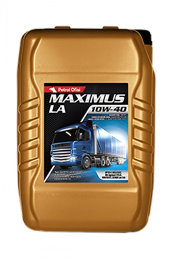 Petrol Ofisi Maximus 10W-40 LA Tam Sentetik Dizel Motor Yağı 1...