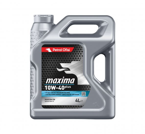 Petrol Ofisi Maxima Plus 10W-40 4 lt Motor Yağı - 2024