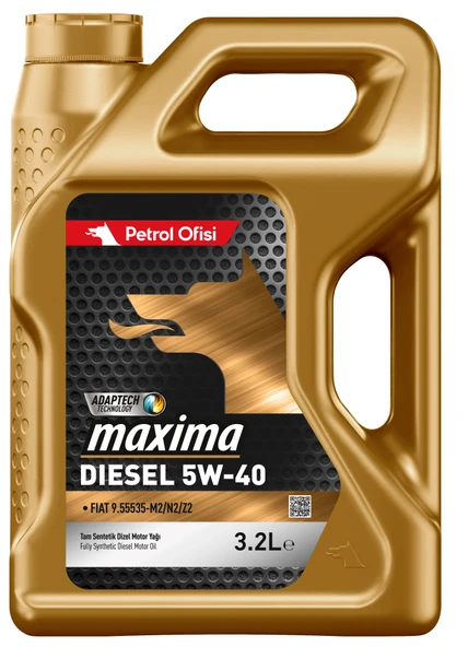 Petrol Ofisi Maxima Diesel 5W-40 3.2 litre Motor Yağı - 1
