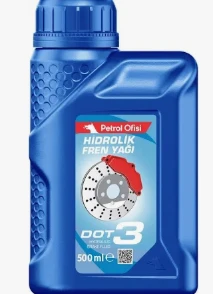 Petrol Ofisi Dot 3 Hidrolik Fren Yağı 500 ml.