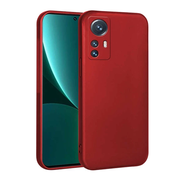 Gpack Xiaomi Mİ 12 Lite Kılıf Renkli Lüx Korumalı Premier Mat SilikonNano