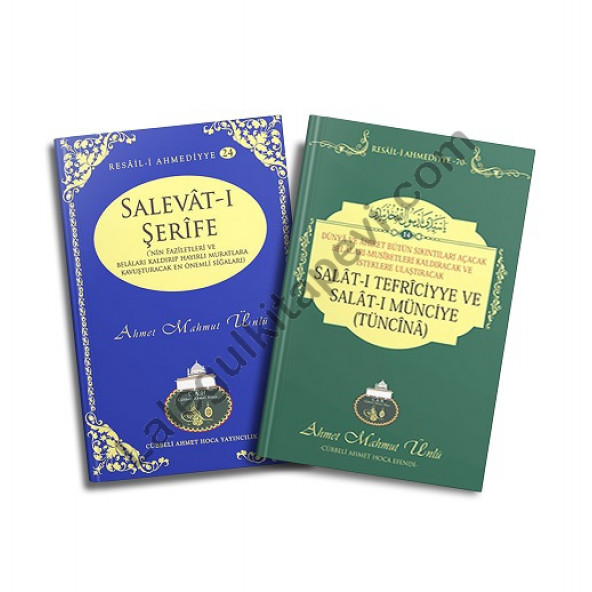 Salatı Tefriciyye ve Salatı Münciye Tüncina - Salevat- Şerife 2 Kitap
