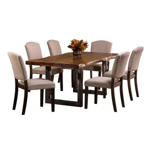 Yemek Masası Doğal Ahşap Masa Mutfak Masası Masif Yeme Masası - 5