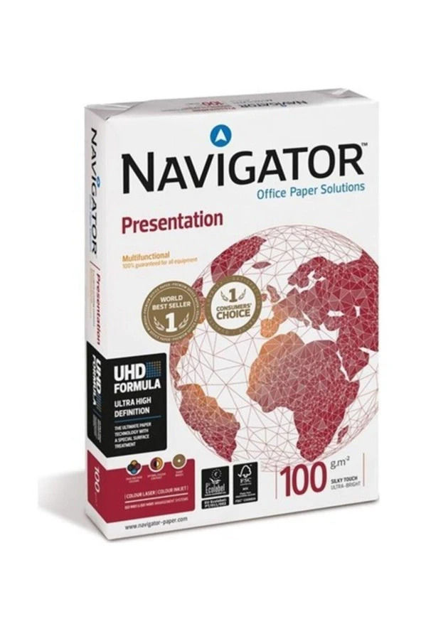 Navigator Gramajlı A3 Fotokopi Kağıdı 100 Gram 500 Lü (1 Top 500 Adet Kağıt)