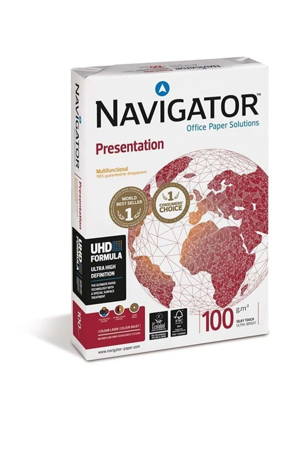 Navigator Gramajlı A4 Fotokopi Kağıdı 100 Gram 500 Lü (1 Top 500 Adet Kağıt)