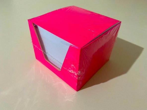 Küp Not 10 Paket Küp Blok Not Kağıdı 1 Hamur 8x8 cm - 5