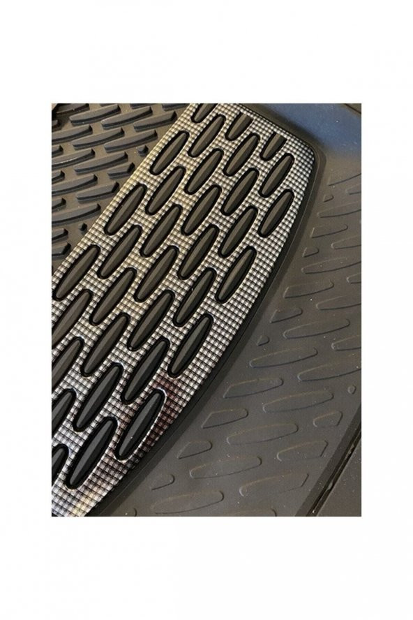 Safir Geely Echo Havuzlu Universal Paspas Krom Karbon - 3