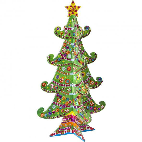 Alex Yılbaşı Ağacı Temalı 1200 Parıltılı Süsleme ve Etkinlik Yılbaşı Oyuncağı - 2