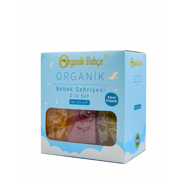 Organik Bahçe Bebek Şehriyesi 200 Gr