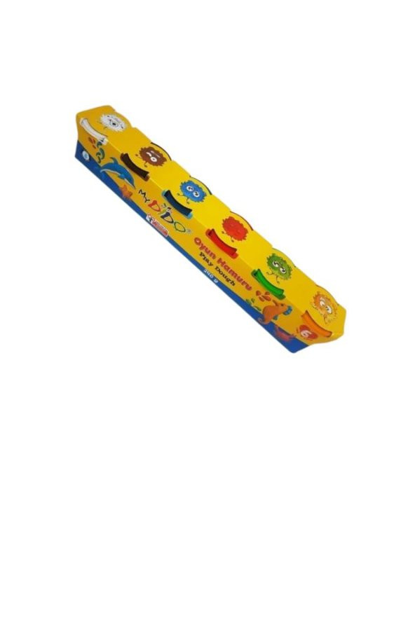 Oyun Hamuru 6 Lı Su Bazlı Ana Renkler 240 Gr My-Dido 6 Renk Oyun Hamuru Seti 6 Lı 1 Paket - 2