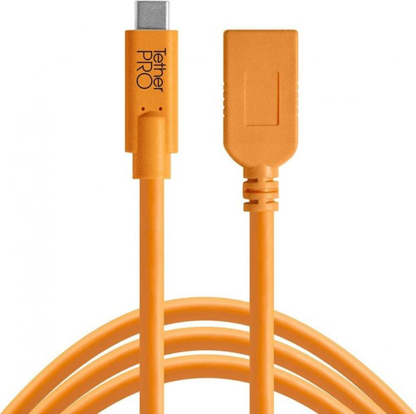 Tether Tools TetherPro USB-C to USB-A Female 4.6 m Bağlantı Kablosu Kutusuz