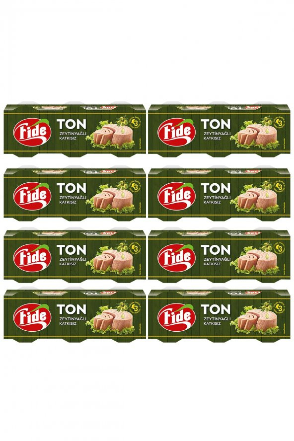 Fide Zeytinyağlı Ton Balığı 24 X 80 G